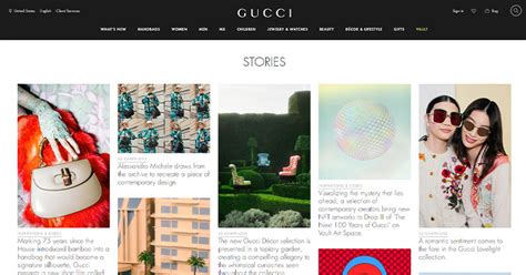 Gucci style storytelling